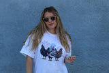 USA firework chicken tee