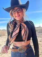 Cheetah print wild rag
