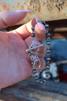 Adjustable Navajo pearl bracelet