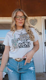 Iced coffee & cows tee