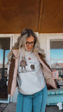 Roped ragged hoodie