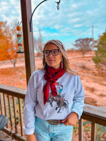 Bronc rider sweater