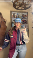 Vintage XL red lodge button up