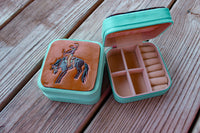 Mini jewelry box -Bronc