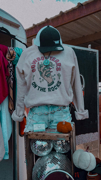Cowboy tears hoodie