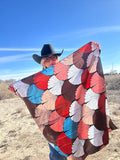 Coastal cowgirl wild rag