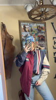 Vintage XL red lodge button up