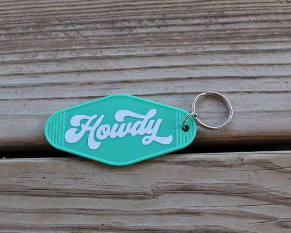 Howdy keychain