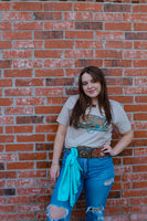 Turquoise Turkey tee