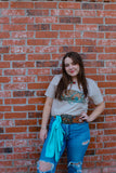 Turquoise Turkey tee