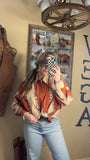 Vintage tan button up wrangler XXL