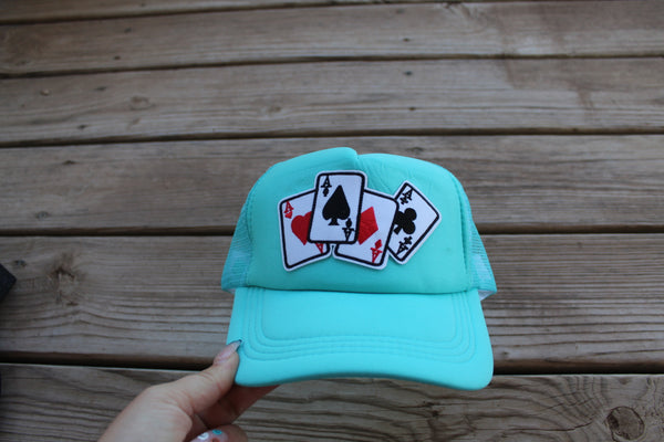 Ace cards trucker cap