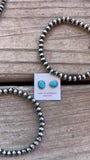 Oval studs