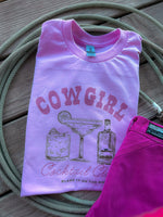 Cowgirl cocktail club tee