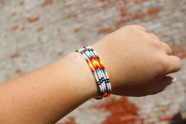 White lightning bracelet