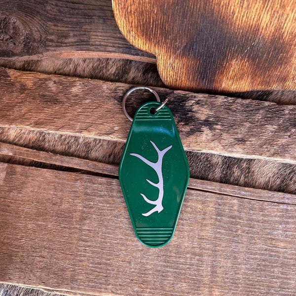 Elk shed keychain