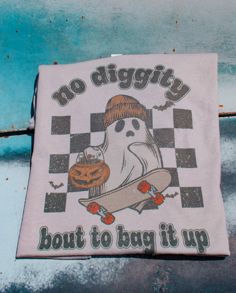 No diggity spooky tee