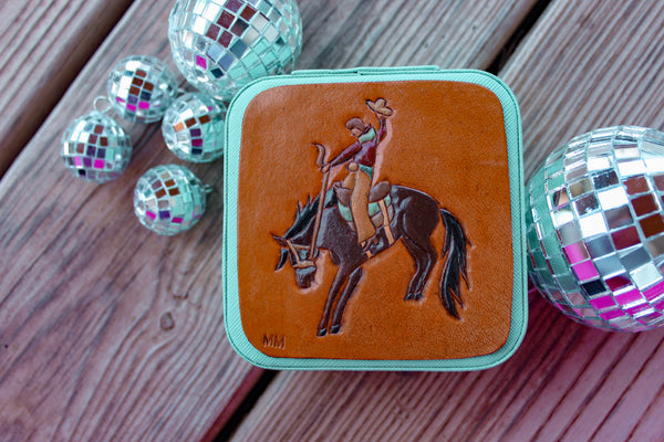 Mini jewelry box -Bronc