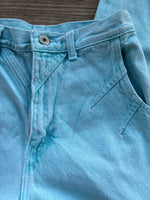 Pastel light-blue wranglers (sz: 6)