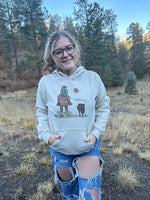 Roped ragged hoodie