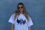 USA firework chicken tee