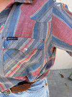 Vintage pearl snap shirt