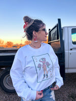 Good luck cowboy sweater