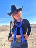Royal blue wildrag