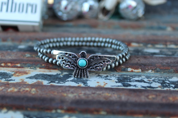 Thunderbird stretchy bracelet