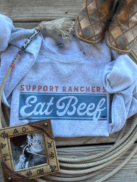 Support ranchers sweater
