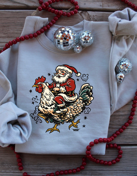 Santa chicken