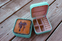 Mini jewelry box- saddle