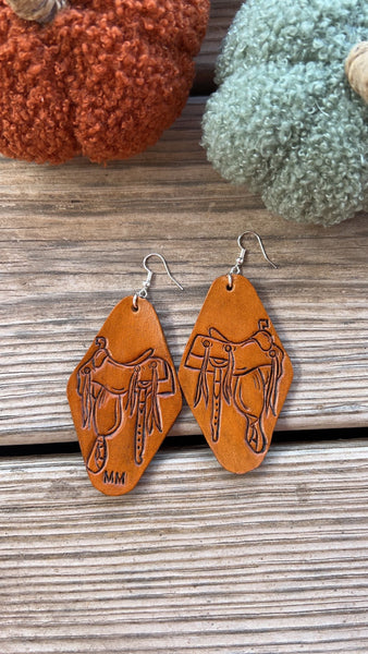 Saddle up earrings