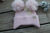 CC Baby beanie (pink)