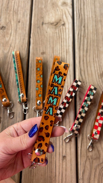 Mama Cheetah wristlet