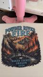 Powder River Fire tee