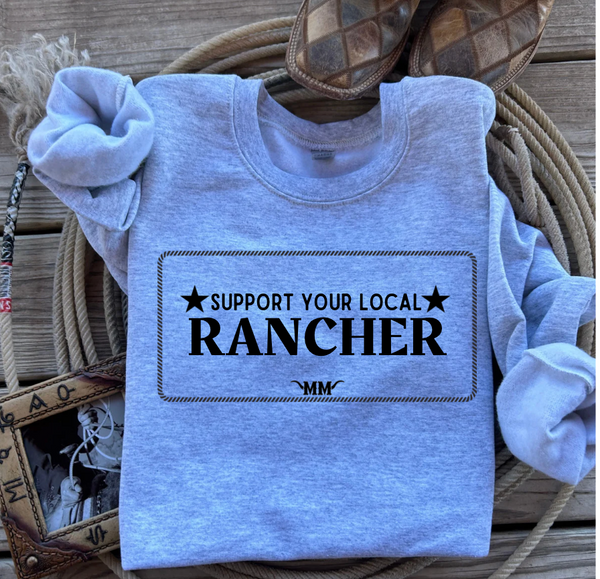 Support your local rancher sweater