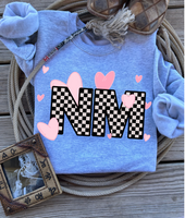 NM heart sweater