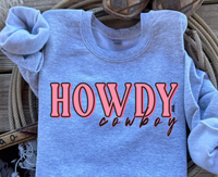 Howdy cowboy crew