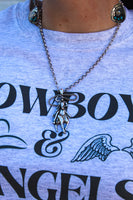 Cowboy lasso necklace