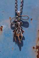 Cowboy lasso necklace