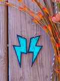 The turnpike lightning bolt earrings