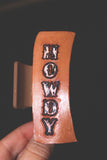 Howdy claw clip