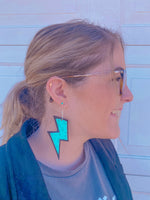 The turnpike lightning bolt earrings
