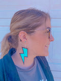 The turnpike lightning bolt earrings